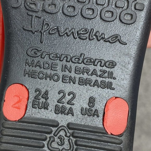 Disney Ipanema Mickey Mouse Sandals Made In Brazil TODDLER US Size 8 - Picture 10 of 10